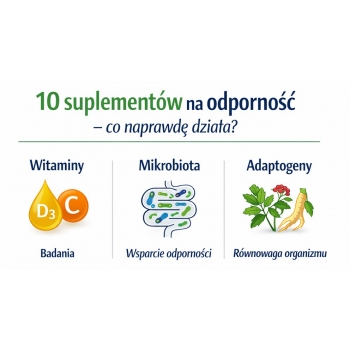 Najlepsze suplementy na odporność